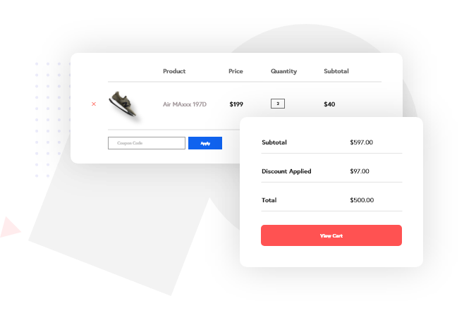 WooCommerce Widget: Cart widget