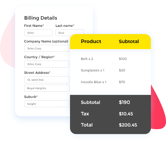 elementor woocommerce checkout page