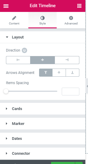 elementor-timeline-widget-style-settings