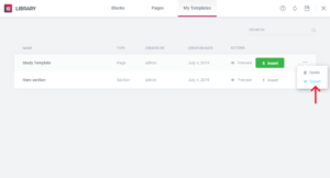 How to Save, Import and Export Templates in Elementor