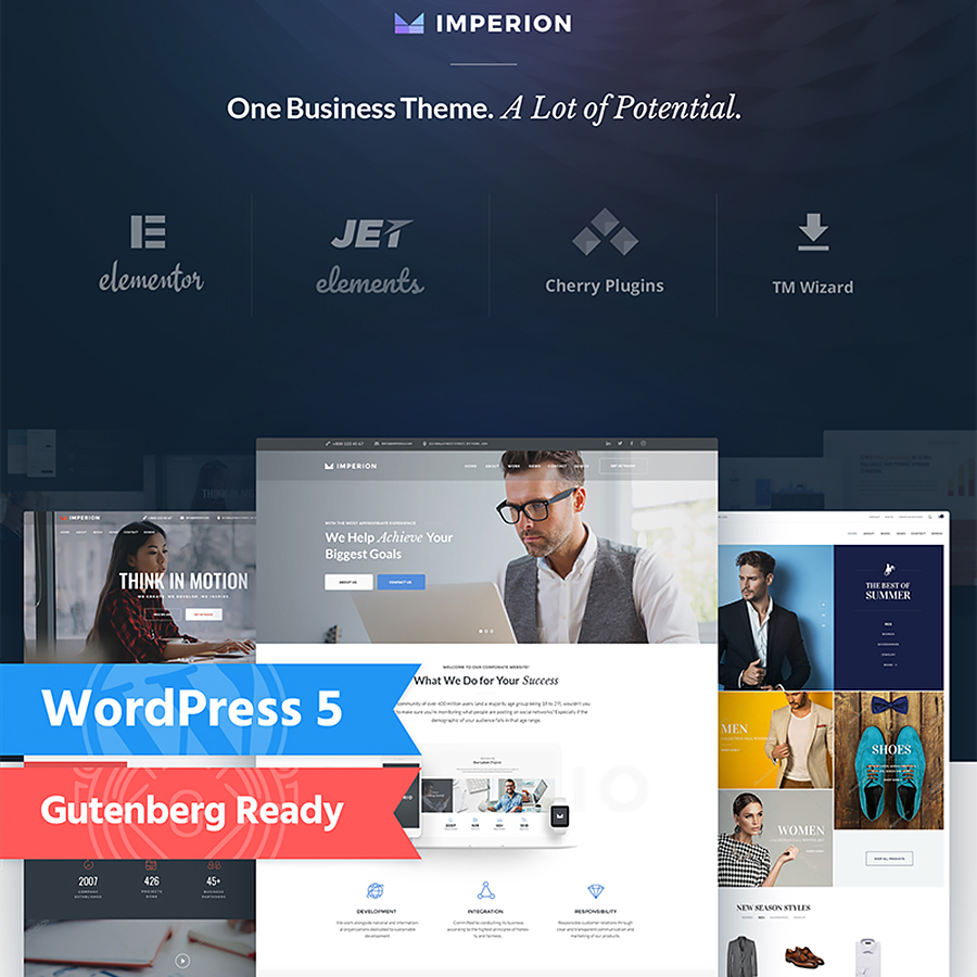 Business Marketing WordPress Theme