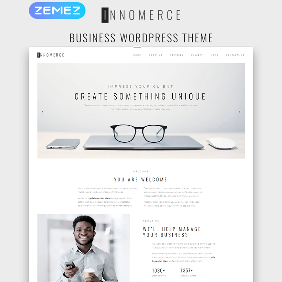 Innomerce – Business Multipurpose Minimal Elementor WordPress Theme