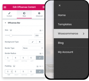 Elementor Off Canvas Widget - PowerPack Addons for Elementor