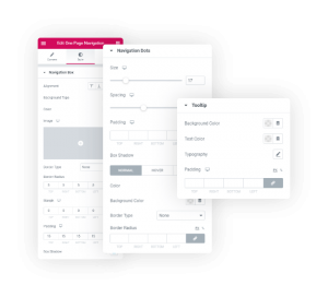 Elementor One Page Navigation Widget - PowerPack Addons for Elementor