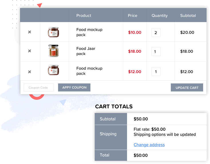 Woo - Mini Cart Widget