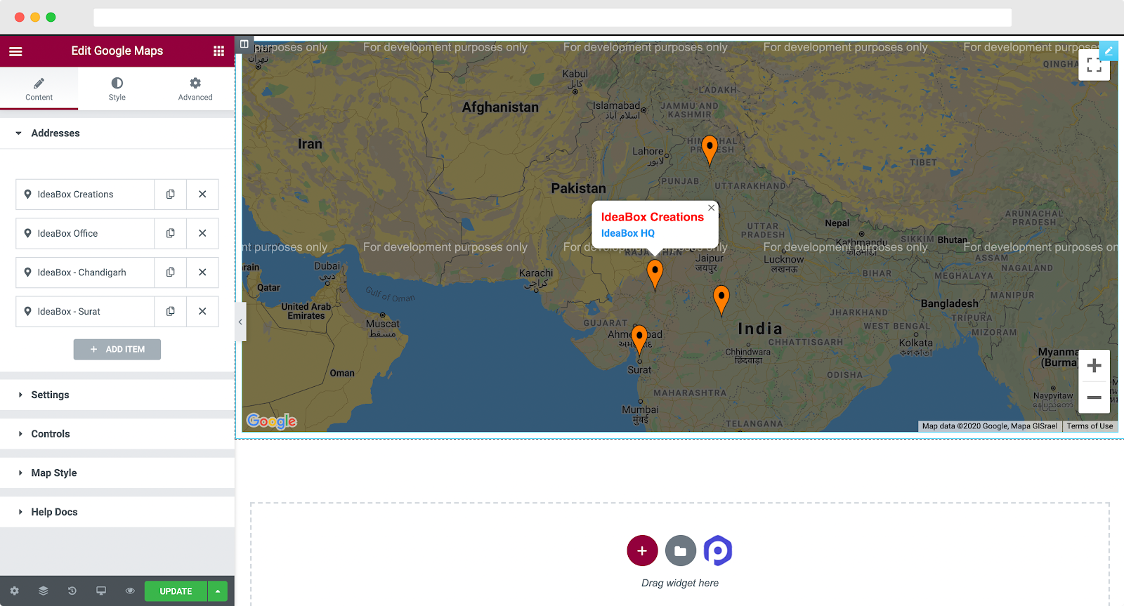 display-google-maps-with-multiple-locations-using-elementor