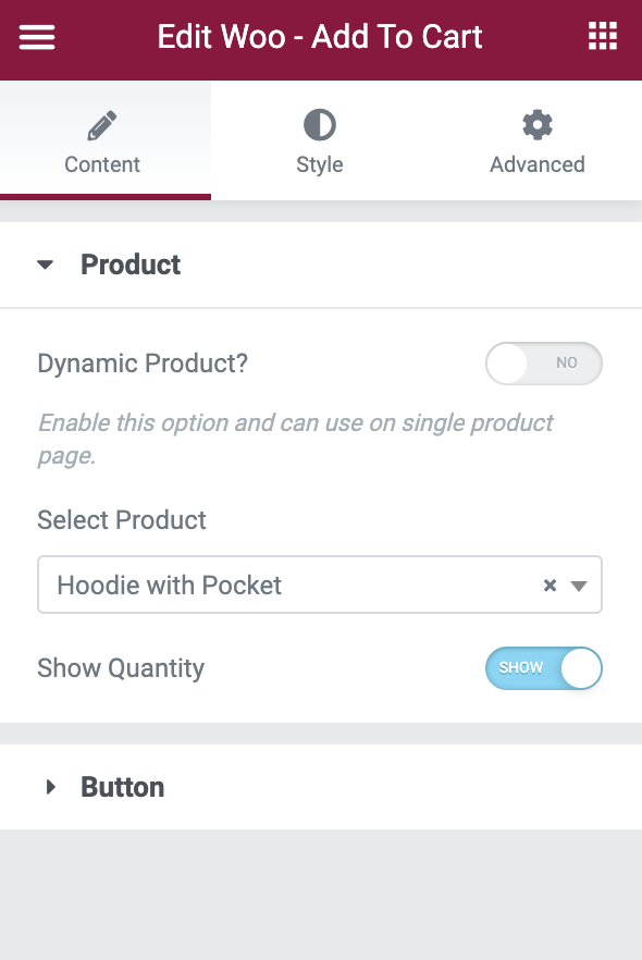 Show Quantity in Woo - Add to Cart Widget