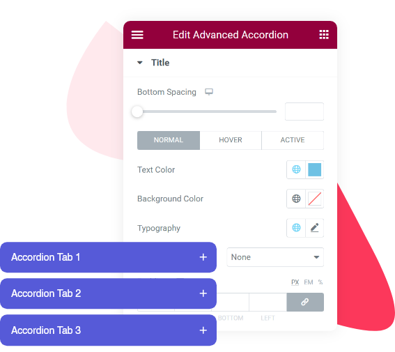 Elementor Advanced Accordion - Highlight Titles