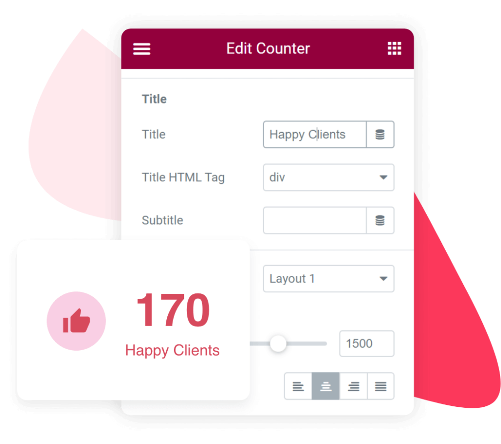 Elementor Counter Widget PowerPack Addons for Elementor