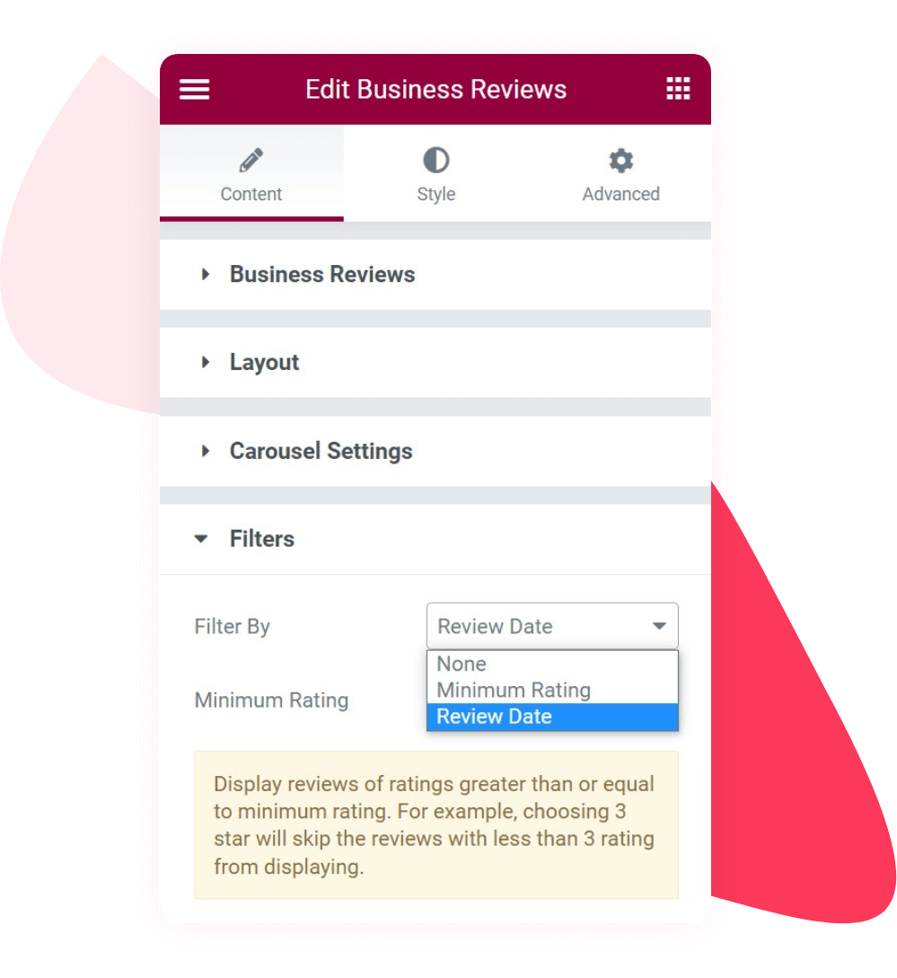 Elementor Business Reviews Widget - PowerPack Addons for Elementor