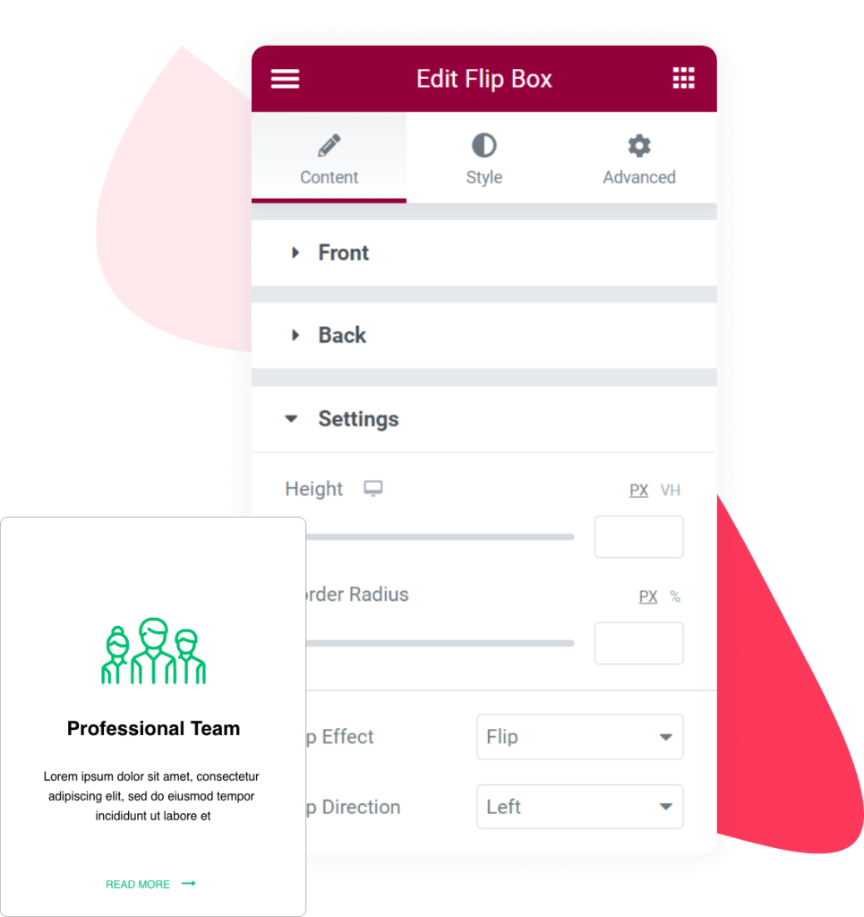 Flip Box Elementor Widget - PowerPack Elements