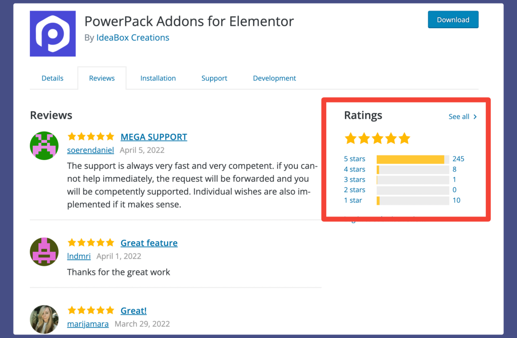 powerpack addons for elementor reviews