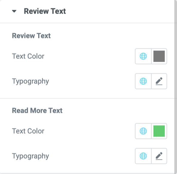 style review text