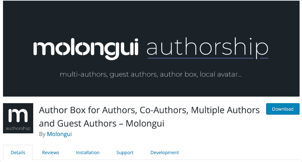 Molongui Authorship 