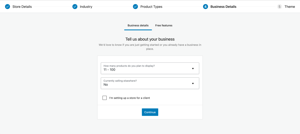 WooCommerce selection