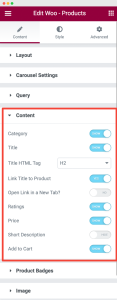 How to Create a WooCommerce Product Carousel using Elementor