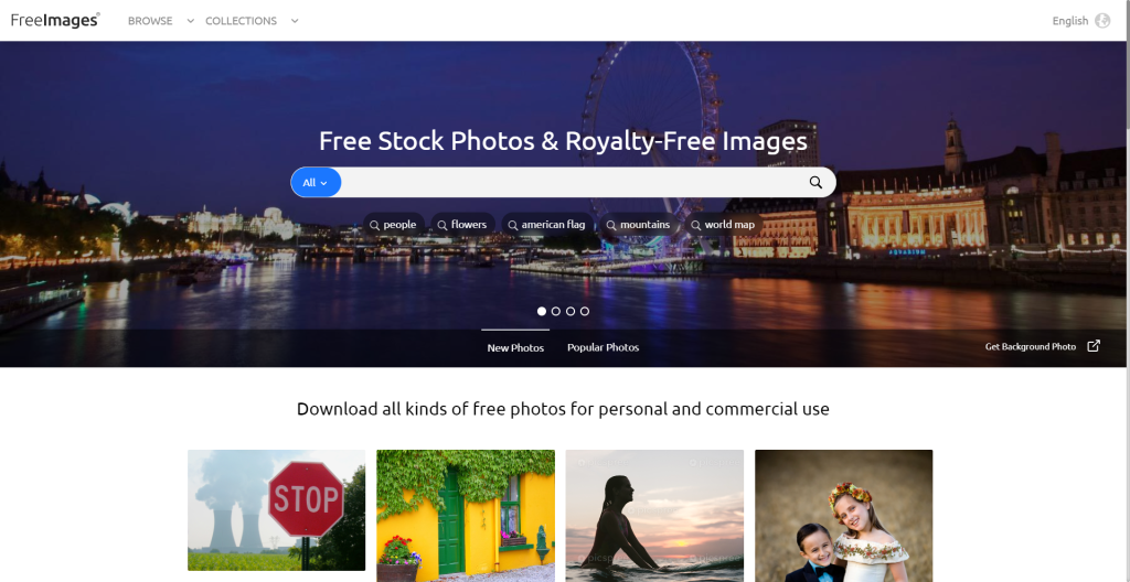 Find royalty-free images & videos in FreeImages website