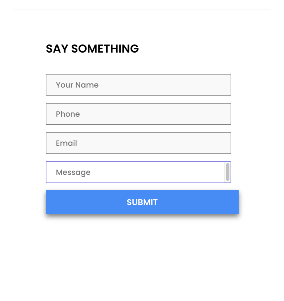 elementor contact form
