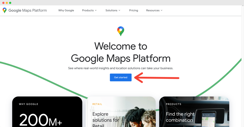 get started with google maps