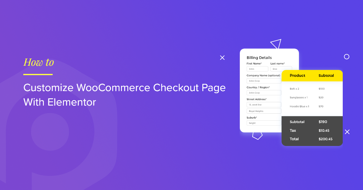 Checkout - woocommerce/checkout - WordPress Blocks
