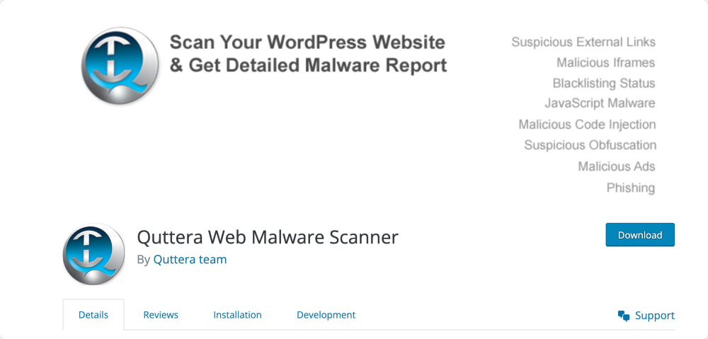 Quttera Web Malware Scanner