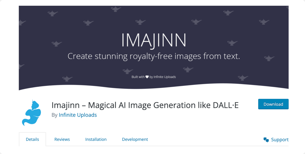 imaginn ai wordpress plugin