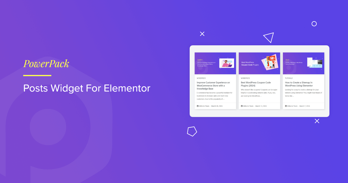 Elementor Posts Widget PowerPack Addons for Elementor