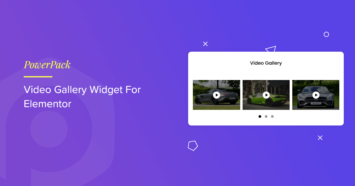 Elementor Video Gallery Widget - PowerPack Addons for Elementor