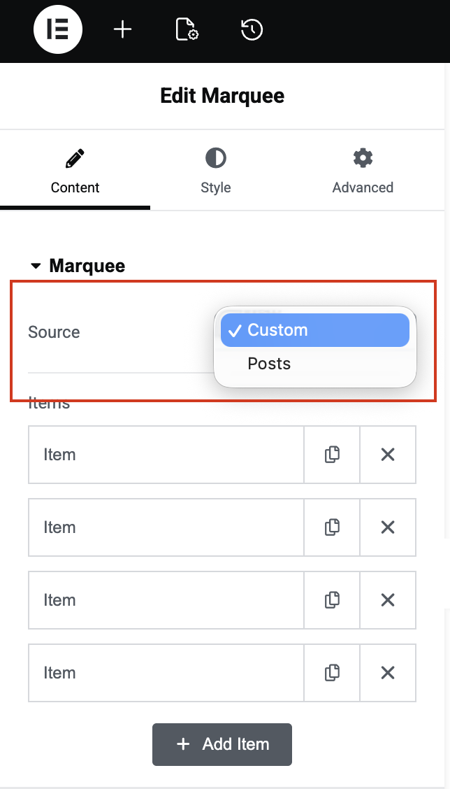 Marquee Widget for Elementor: Overview - PowerPack Addons for Elementor