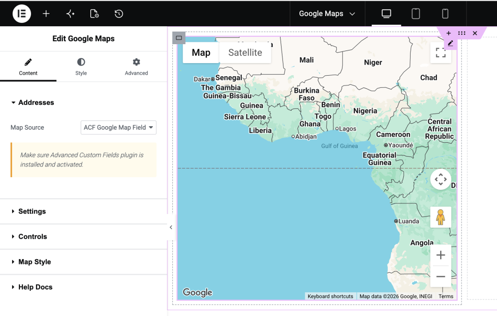 acf map source