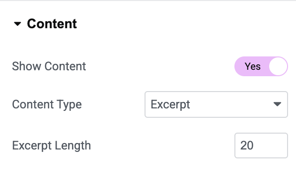 content