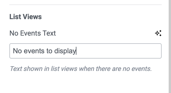 list views